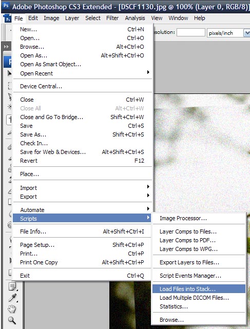 PHOTOSHOP CS3 extended: un sistema per ridurre il rumore